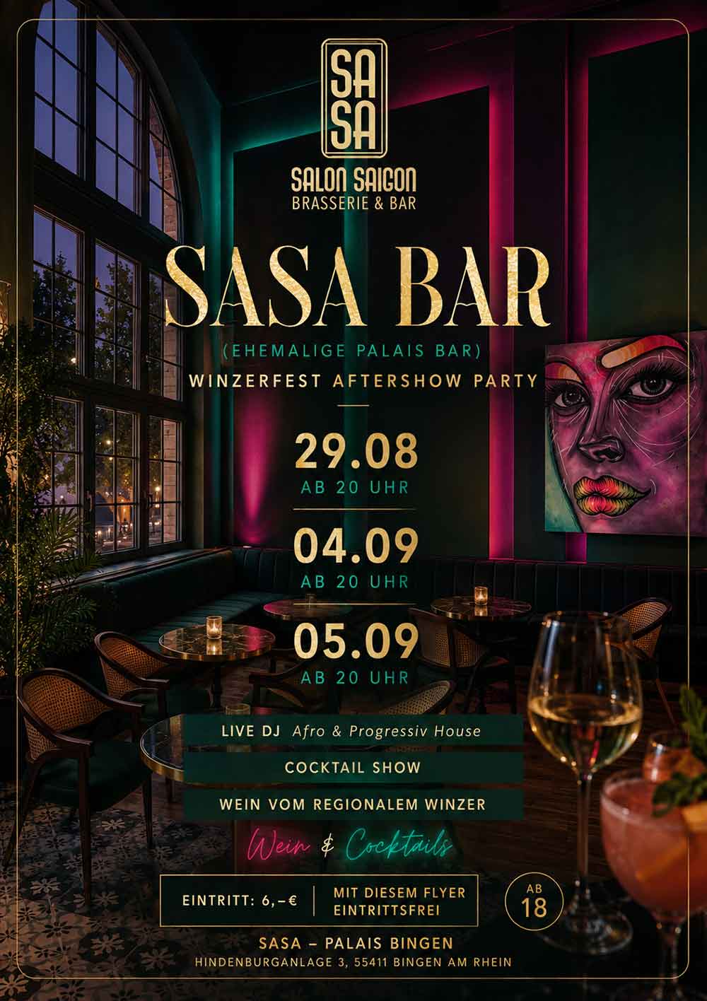 WINZERFEST AFTERSHOW @ SASA BAR